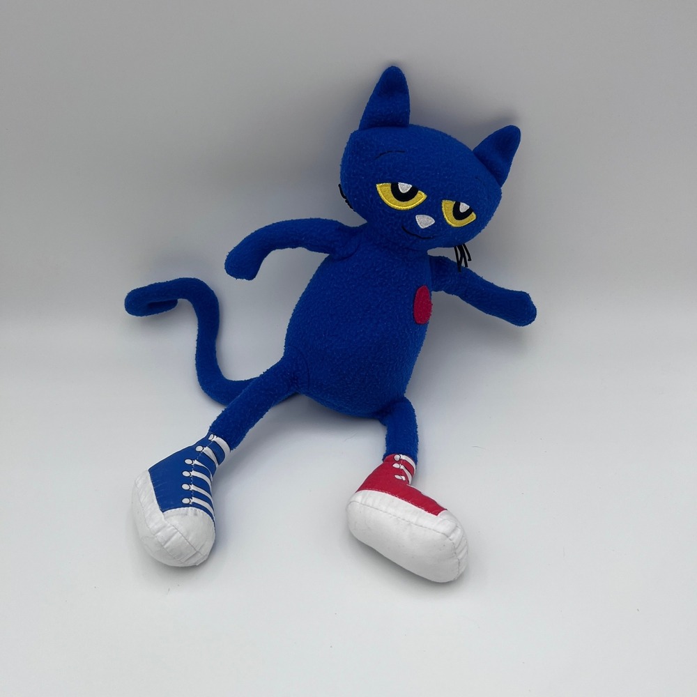 Modern MerryMakers Pete the Cat Plush Toy Unisex OS Storybook Core Kidcore